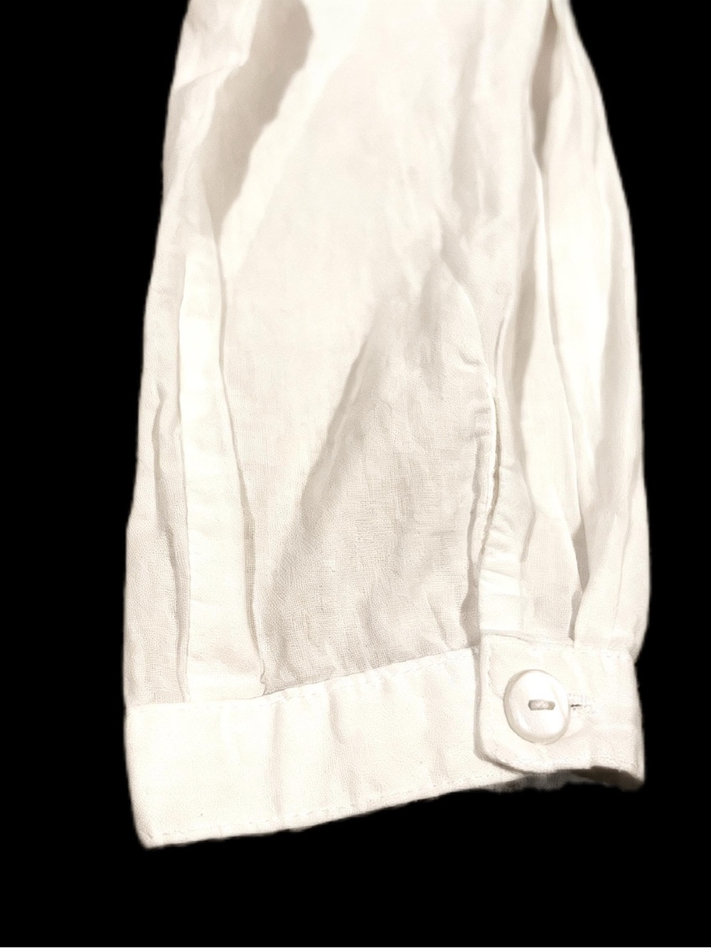 Desigual Cotton Boho Peasant Blouse White Blue Embroidered Tunic Top L - Picture 11 of 16